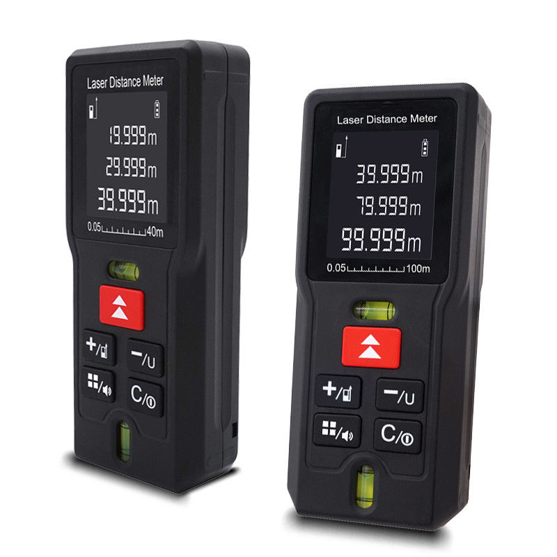 Medidor de distancia láser portátil Equipo eléctrico de medición de distancia Mini Medidores de distancia láser digitales portátiles 0.05-120m