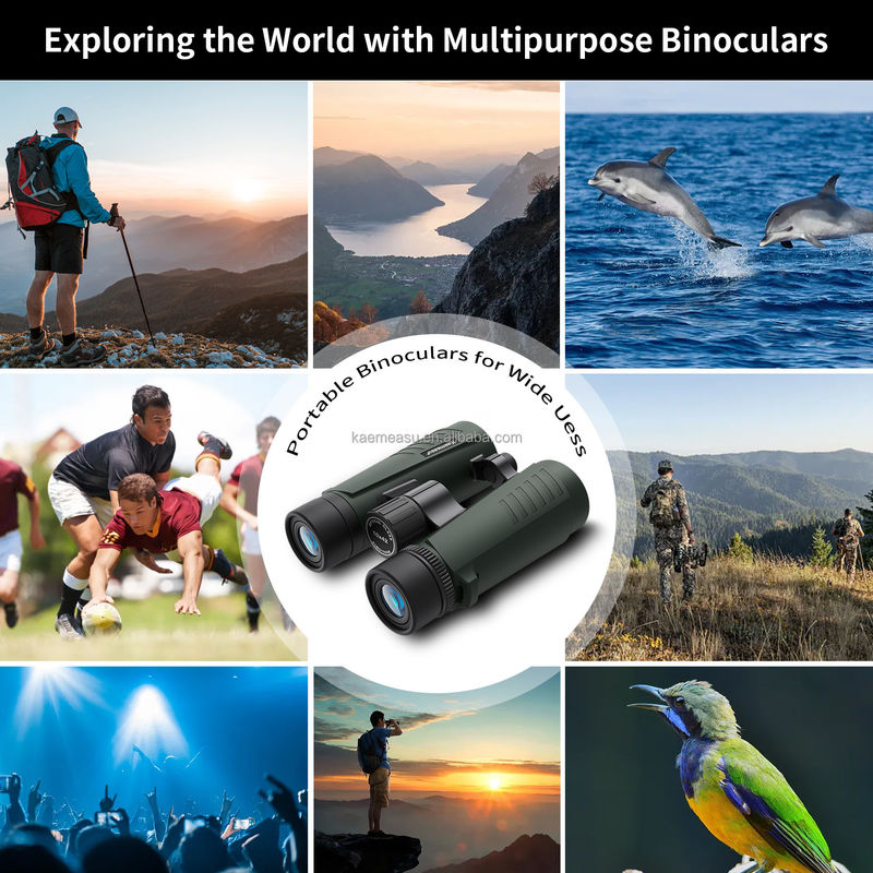 D 10X Magnificación Monocular Deporte al aire libre HD Telescopio binocular profesional de observación de aves Espectro térmico