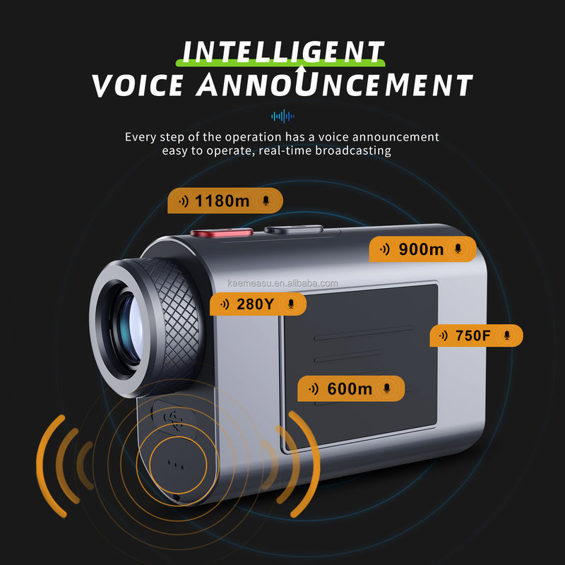 Telescopio de transmisión de datos de 800 m Medidor láser Golf Medidor de distancia de caza Medidor de distancia de golf Medidor de distancia láser