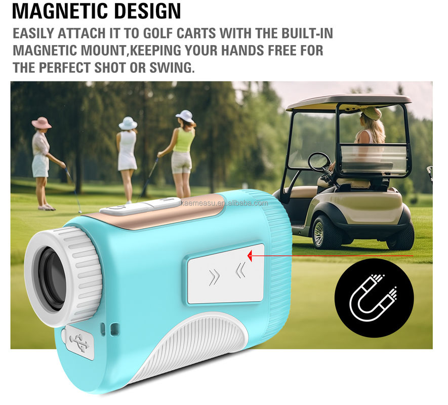 OEM 1200m Golf Slope alcance láser medidor de distancia Telescopio de grado industrial Golf medidores de distancia láser con soporte personalizado
