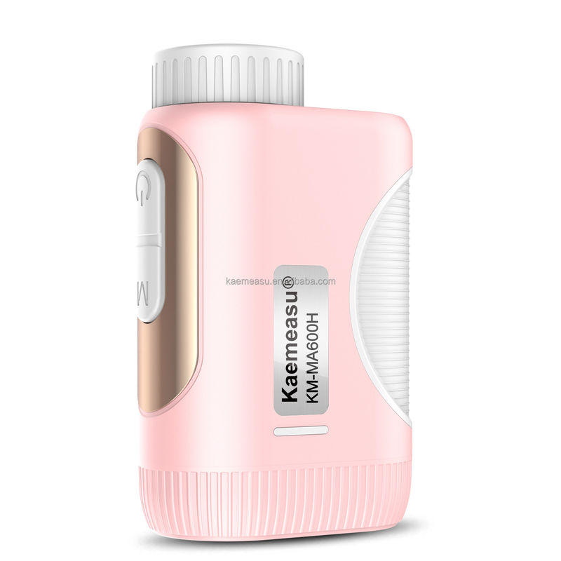 OEM 1000m Golf Slope alcance láser medidor de distancia golf láser medidores de distancia color rosa para niños y mujeres
