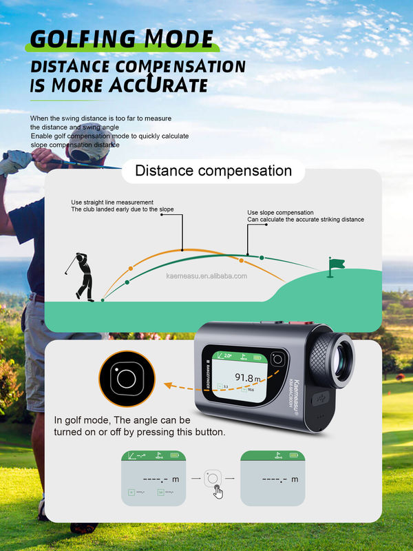 Soporte personalizado OEM 600m Laser inalámbrico Medida de distancia medidor regla digital combo alta precisión para ingenieros arquitectos golfistas