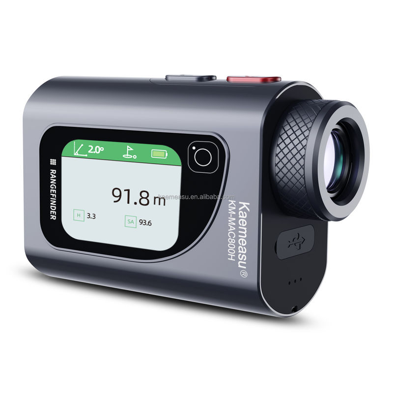 600m Tela láser digital profesional de medición de la caza medidor de distancia dispositivo de medición electrónico portátil con pantalla LCD