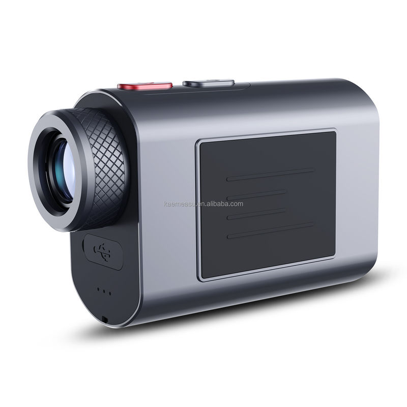 Medidor de distancia de golf gris de 600 m ligero y duradero para deportes al aire libre 223g 95*63*38mm