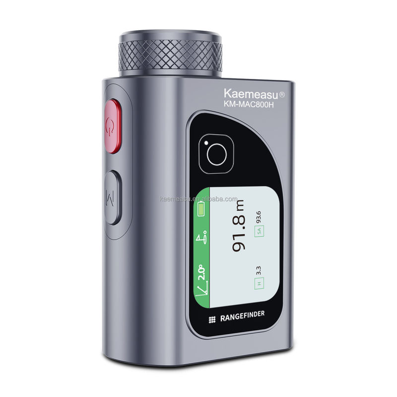 800m binoculares del telémetro Tela láser digital profesional de medición de la caza dispositivo electrónico de medición con pantalla LCD