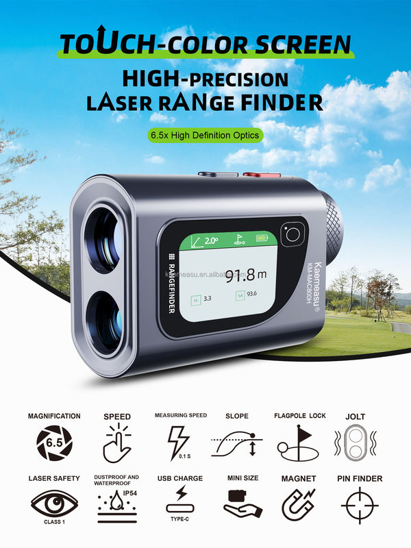 Módulo de detector de distancia láser de 800 metros Golf de caza Medidor de distancia láser con binoculares Rango de caza del detector de distancia