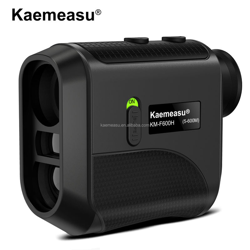 F Modelo Logotipo personalizado Golf Laser Rangefinder Función de vibración de pendiente Óptica clara para golfistas