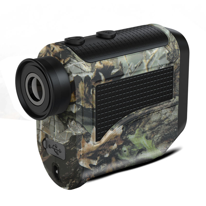 F800m Logotipo personalizado Golf Laser Rangefinder Función de vibración de pendiente Óptica clara para golfistas