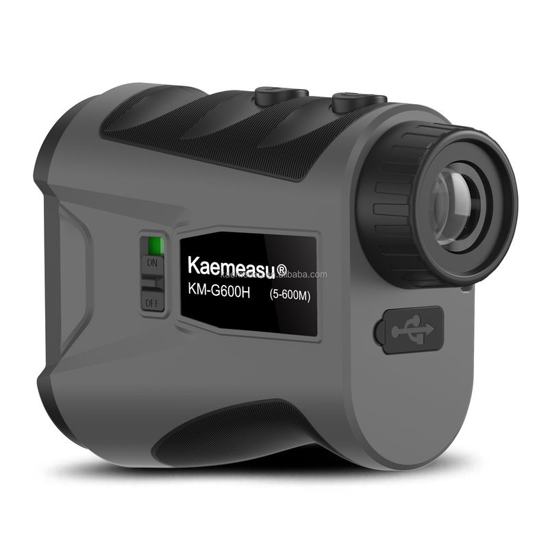 Medidor de distancia láser de batería de litio recargable modelo G para modos de medición de velocidad y altura en el golf