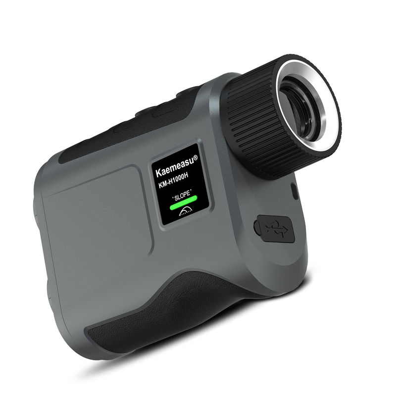 Servicio OEM de ODM Sport Medidores de distancia láser ABS Telescopio de golf de PVC con función de pendiente