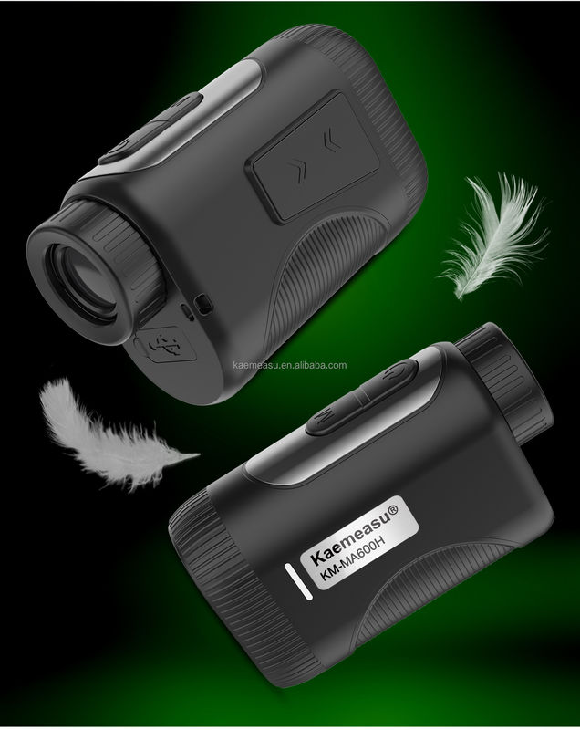 600m OEM de grado industrial Golf Laser Rangefinder Pendiente alcance y Telescopio medidor de distancia láser con características de pendiente de golf